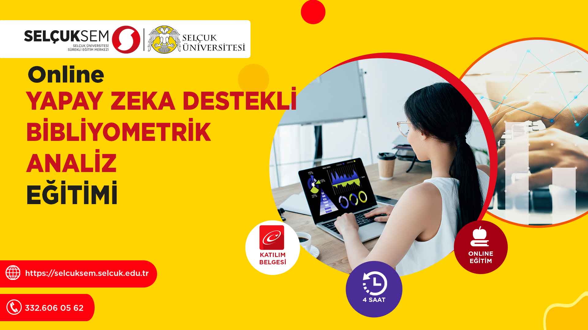Online Yapay Zeka Destekli Bibliyometrik Analiz Eğitimi
